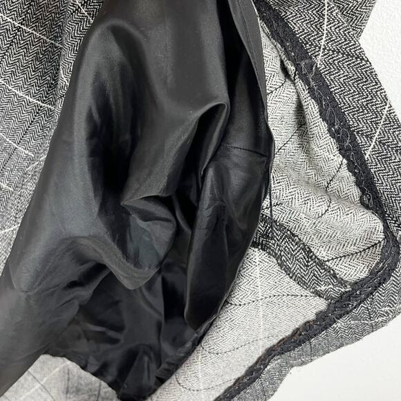 Vintage Women’s Skirt A Line Wool Blend Winter Plaid Maxi‎ Dark Academia - Picture 6 of 9